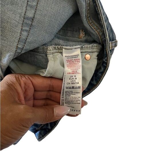 Topshop mom denim shorts - Picture 6 of 6